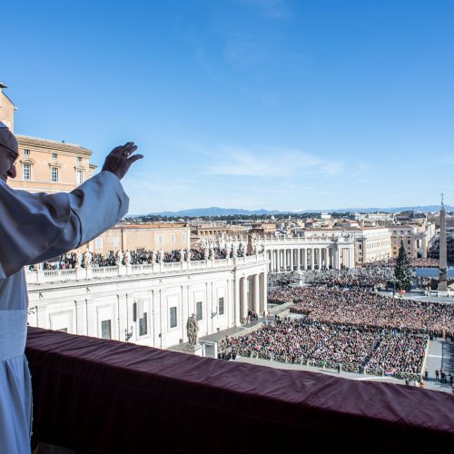 Popiežiaus kalėdinis kreipimasis   © Scanpix nuotr.