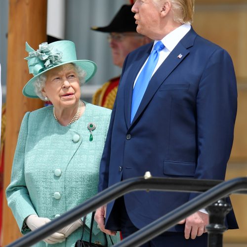 D. Trumpo vizitas Didžiojoje Britanijoje  © Scanpix nuotr.