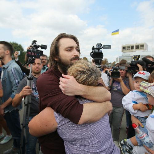 Ukraina ir Rusija apsikeitė kaliniais  © Scanpix nuotr.