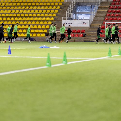 FK „Žalgirio“ komanda pradeda pasiruošimą naujam futbolo sezonui  © I. Gelūno / BNS nuotr.
