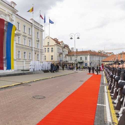 Krašto apsaugos ministerija pristatė Lietuvoje vystomus karinės infrastruktūros objektus  © P. Peleckio / BNS nuotr.