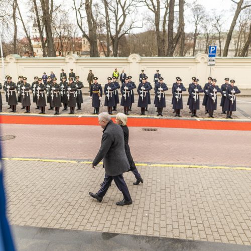 Krašto apsaugos ministerija pristatė Lietuvoje vystomus karinės infrastruktūros objektus  © P. Peleckio / BNS nuotr.