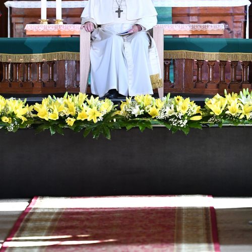 Popiežiaus vizitas Estijoje  © Scanpix nuotr.