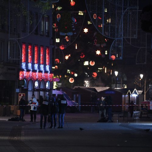 Kruvinas išpuolis Strasbūre  © Scanpix nuotr.