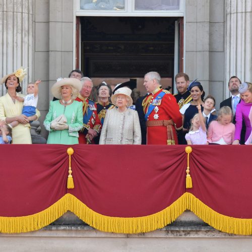 Karalienės Elizabeth II oficialusis gimtadienis  © Scanpix nuotr.