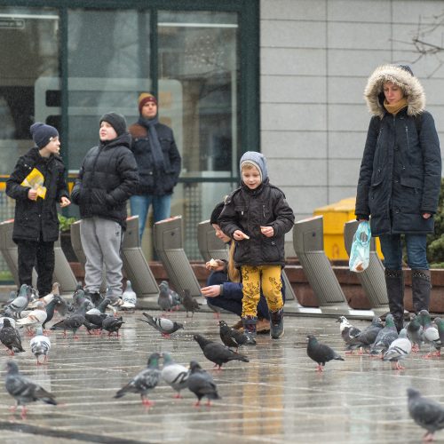 Tūkstančiai žmonių Vilniuje dalyvavo šventinėse eitynėse  © Butauto Barausko nuotr.