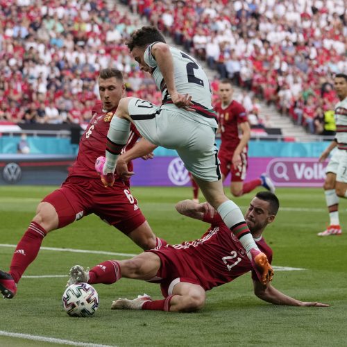 Europos futbolo čempionatas: Vengrija – Portugalija 0:3  © Scanpix nuotr.