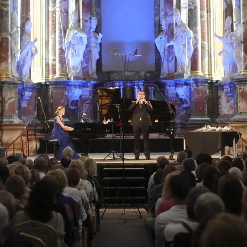 Šv. Kotrynos bažnyčioje – koncertas „10 trimito veidų“  © Mariaus Morkevičiaus (ELTA) nuotr.