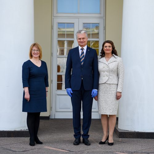 Prezidentas tėvams padėkojo už pavyzdingą tėvystę  © R. Dačkaus /Prezidentūros nuotr.