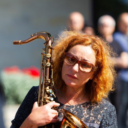 Saksofonininko R. Brazaičio laidotuvės  © I. Gelūno / Fotobanko nuotr.