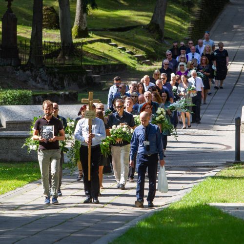 Saksofonininko R. Brazaičio laidotuvės  © I. Gelūno / Fotobanko nuotr.