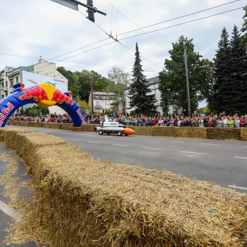 „Red Bull muilinių lenktynės“ Kaune  © Laimio Steponavičiaus ir T. Biliūno / Fotobanko nuotr.
