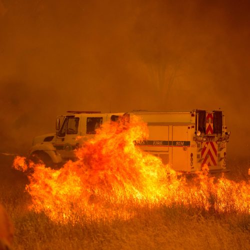 Kalifornijoje kovojama su didžiuliais miškų gaisrais  © Scanpix nuotr.