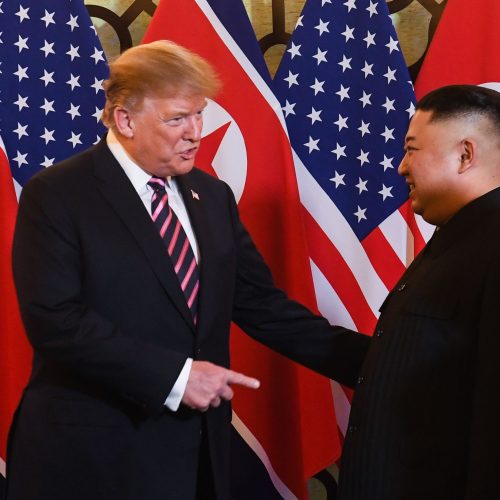 D. Trumpo ir Kim Jong Uno susitikimas Hanojuje  © Scanpix nuotr.