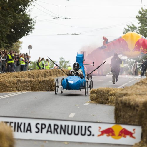 „Red Bull muilinių lenktynės“ Kaune  © Laimio Steponavičiaus ir T. Biliūno / Fotobanko nuotr.