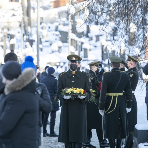 Nepriklausomybės Akto signatarų atminimo pagerbimas  © P. Peleckio / Fotobanko nuotr.