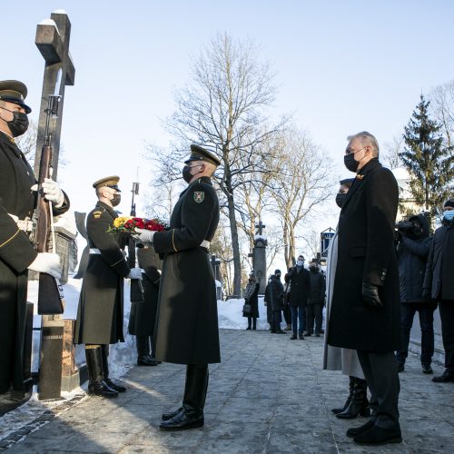 Nepriklausomybės Akto signatarų atminimo pagerbimas  © P. Peleckio / Fotobanko nuotr.