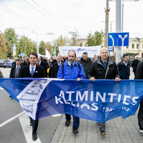 Holokausto pradžios Lietuvoje 80-ųjų metinių minėjimas  © P. Peleckio / Fotobanko nuotr.