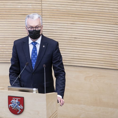 Prezidento G. Nausėdos antrasis metinis pranešimas  © P. Peleckio / Fotobanko, D. Labučio / ELTOS nuotr.