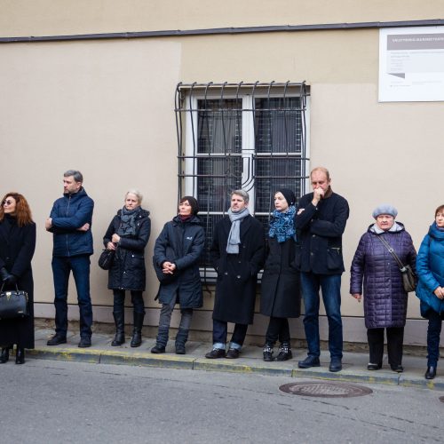 Aktorius A. Storpirštis atgulė amžino poilsio Menininkų kalnelyje  © I.Gelūno/BFL nuotr.