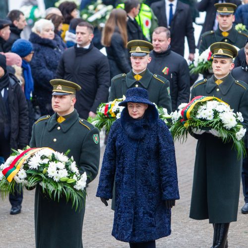 Žuvusiųjų pagerbimo ceremonija  © D. Labučio (ELTA), Irmanto Gelūno (BFL) nuotr.