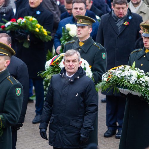 Žuvusiųjų pagerbimo ceremonija  © D. Labučio (ELTA), Irmanto Gelūno (BFL) nuotr.