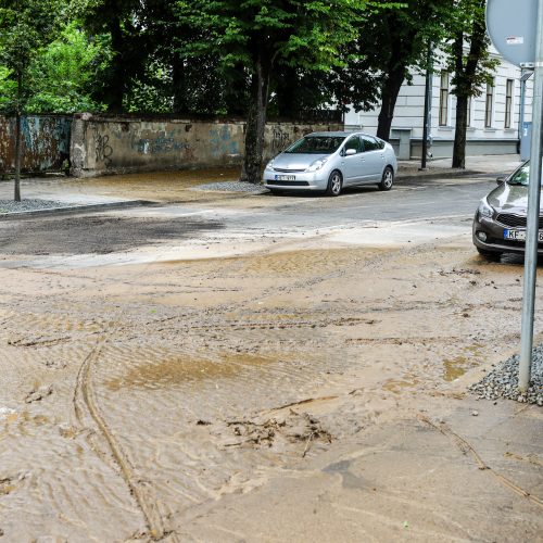 Kauno gatvės po lietaus  © T. Biliūno/Fotobanko nuotr.