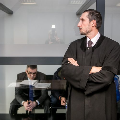 Teismas ėmėsi garsiausios pastarojo meto užsakomosios žmogžudystės bylos  © Vilmanto Raupelio nuotr.