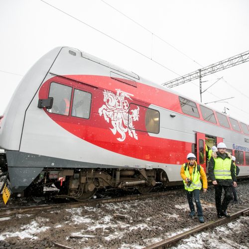Atnaujintas traukinių eismas tarp Vilniaus ir Kauno  © Vilmanto Raupelio nuotr.