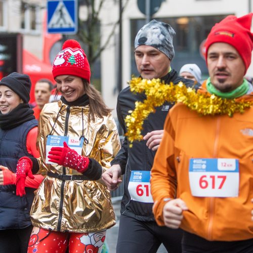 2019-ųjų kalėdinis Vilniaus bėgimas  © I. Gelūno / Fotobanko nuotr.