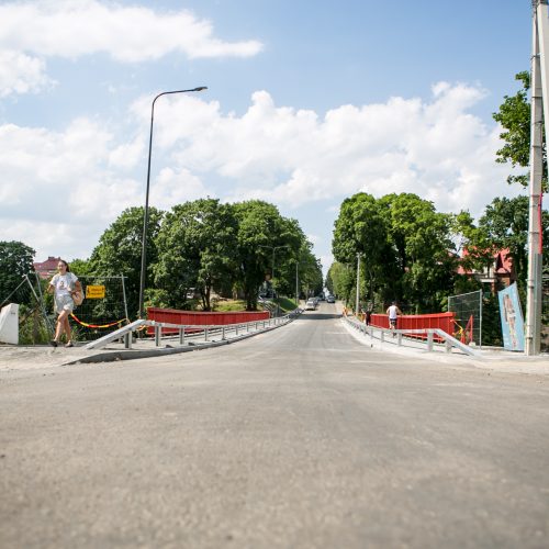 Baigta P. Kalpoko gatvės viaduko rekonstrukcija   © Vilmanto Raupelio nuotr.