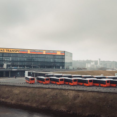 Nauji autobusai Kauno gatvėse  © Kauno miesto savivaldybės nuotr.