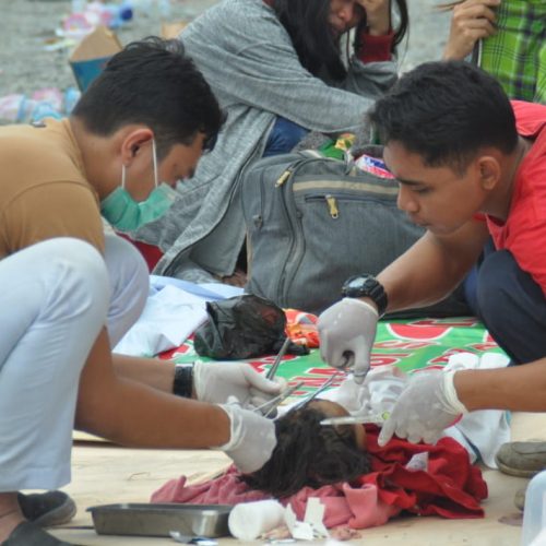 Stiprus žemės drebėjimas Indonezijoje   © Scanpix nuotr.