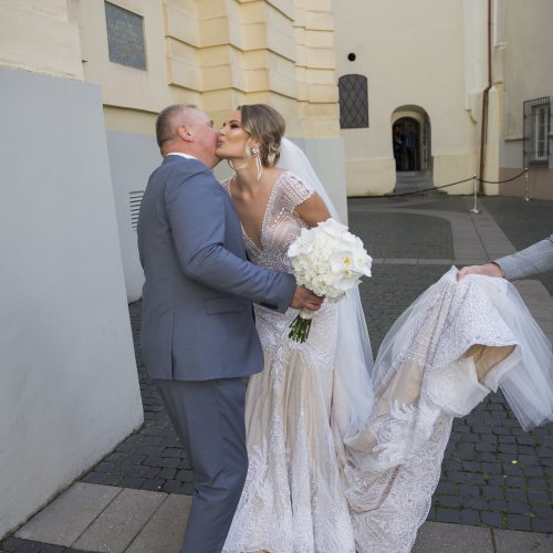 Prodiuserio Povilo Skaisgirio ir visažistės Gretos Tarozaitės vestuvės  © G. Kropio/BFL nuotr.