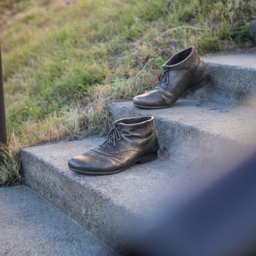 Naujasis „Kauno akcentas“ – „Pasivaikščiojimas palaimintojo batais“   © Vilmanto Raupelio nuotr.