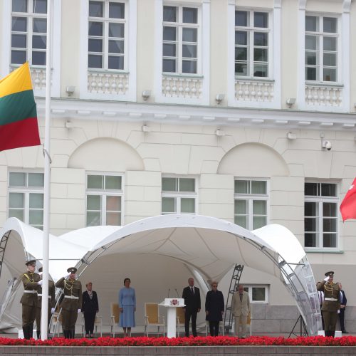 Karaliaus Mindaugo karūnavimo diena Vilniuje  © D. Labučio / ELTOS nuotr.