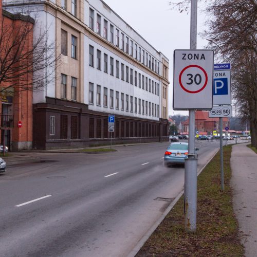 A. Jakšto gatvės eismo problemos  © Laimio Steponavičiaus nuotr.