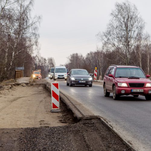 Ateities plento viaduko rekonstrukcija  © Laimio Steponavičiaus nuotr.