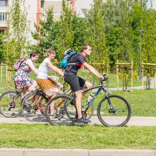 „Skirt Bike | Minam kartu!“  © Laimio Steponavičiaus nuotr.