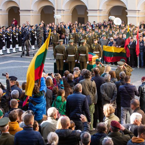 A. Ramanausko-Vanago laidotuvės  © Gretos Skaraitienės / BFL nuotr.