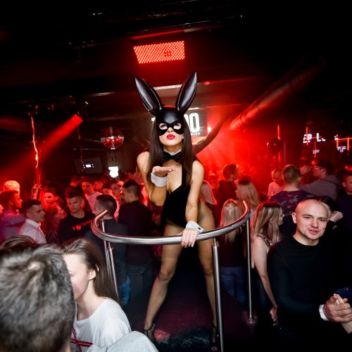 Kauno naktiniame klube lankėsi „Playboy“ didžėja  © tomasfoto.lt nuotr.
