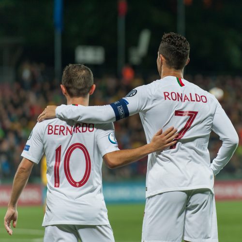Futbolas: Lietuva – Portugalija 1:5  © B. Barausko ir I. Gelūno/Fotobanko nuotr.