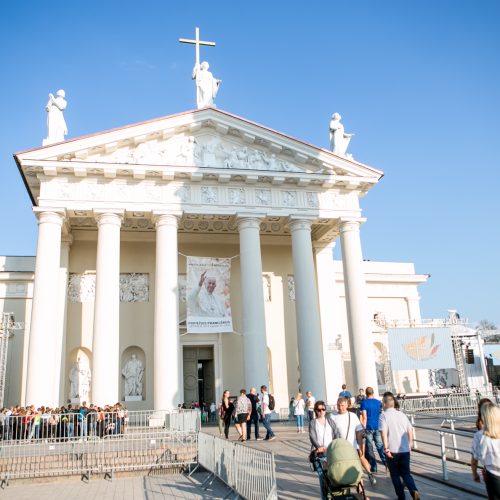 Vilnius laukia popiežiaus  © Vilmanto Raupelio nuotr.