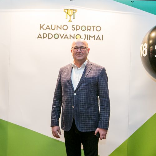 Kauno sporto apdovanojimai 2018  © Vilmanto Raupelio nuotr.