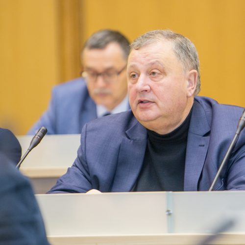 2018 Gruodžio mėn. tarybos posėdis  © Vilmanto Raupelio nuotr.