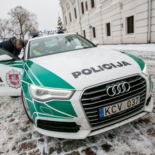 Policijos reidas „Švarus vairuotojas“  © Vilmanto Raupelio nuotr.