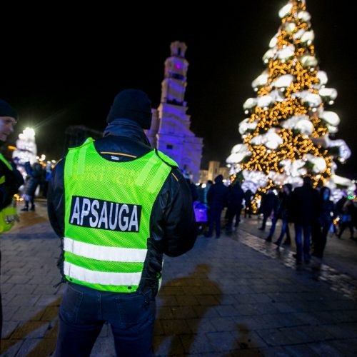 Kaunas sutinka 2019 metus  © Vilmanto Raupelio nuotr.