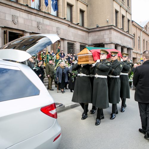 Partizanas V. Balsys-Uosis išlydėtas į paskutinę kelionę  © Vilmanto Raupelio nuotr.