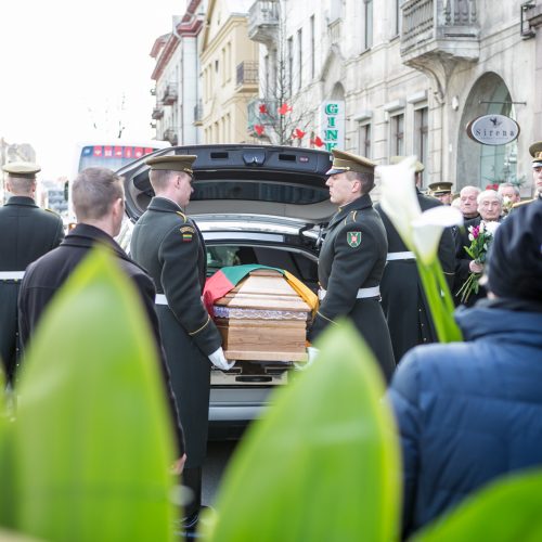 Partizanas V. Balsys-Uosis išlydėtas į paskutinę kelionę  © Vilmanto Raupelio nuotr.