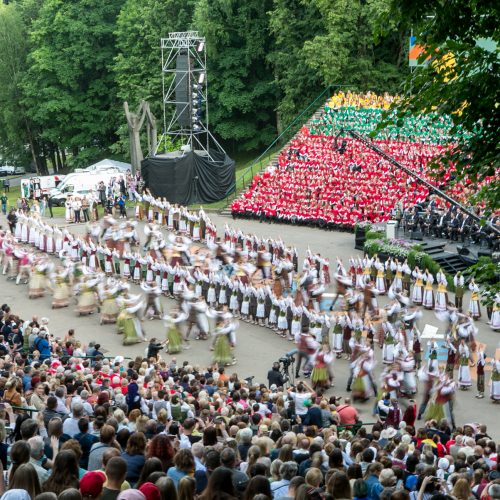 „Dainų šventė 2019“ Kaune  © Vilmanto Raupelio nuotr.